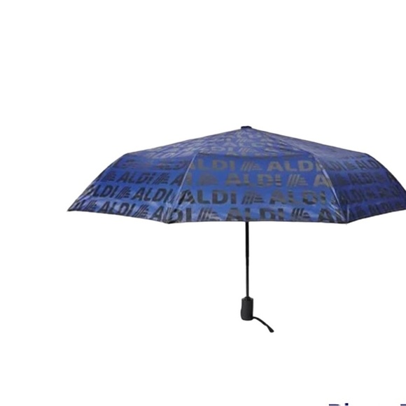 ALDI Gear 2023 Capsule Collection Automatic Umbrella   Navy/Navy or Blue/Black - Picture 2 of 7